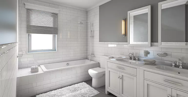 Bathroom Remodel Bathtub in Urbana, IL