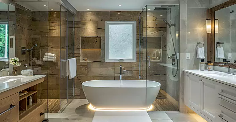 Master Suite Bathroom Remodel in Urbana, IL