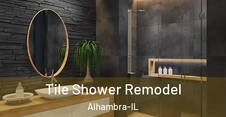 inner Bathroom imggen Tile Shower Remodel Alhambra-IL