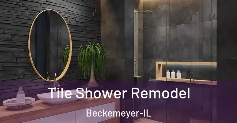 inner Bathroom imggen Tile Shower Remodel Beckemeyer-IL