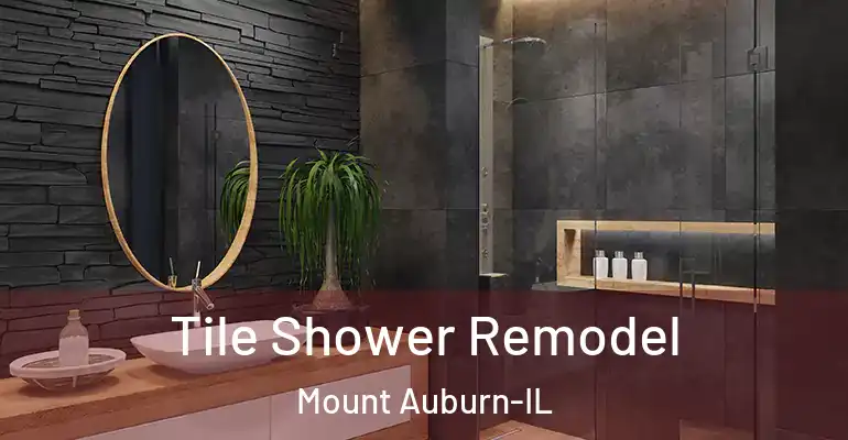 inner Bathroom imggen Tile Shower Remodel Mount Auburn-IL